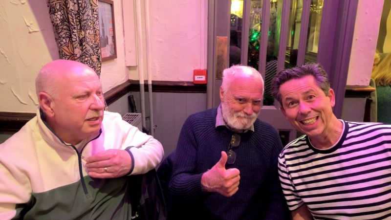 Chris Miles, Brian Stott and Tony Wragg